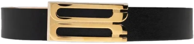Victoria Beckham DORIAN FRAME RIEM - NORMAAL ZWART Zwart