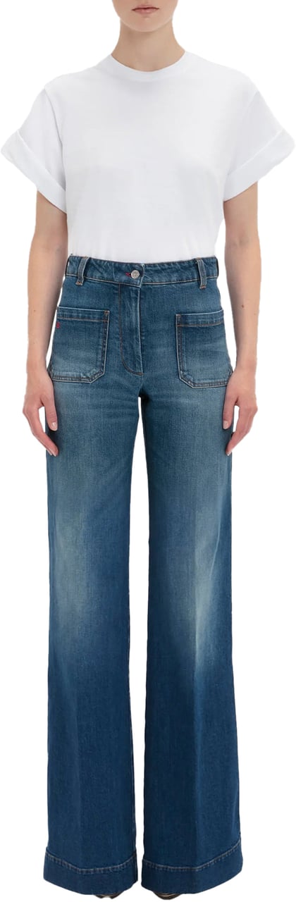 Victoria Beckham Tilly T-shirt Wit