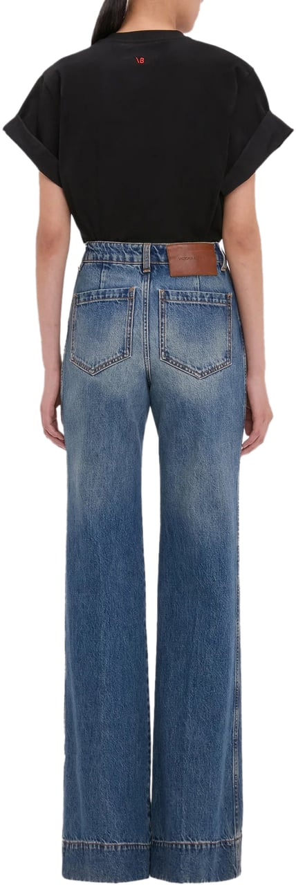 Victoria Beckham Tilly T-shirt Zwart