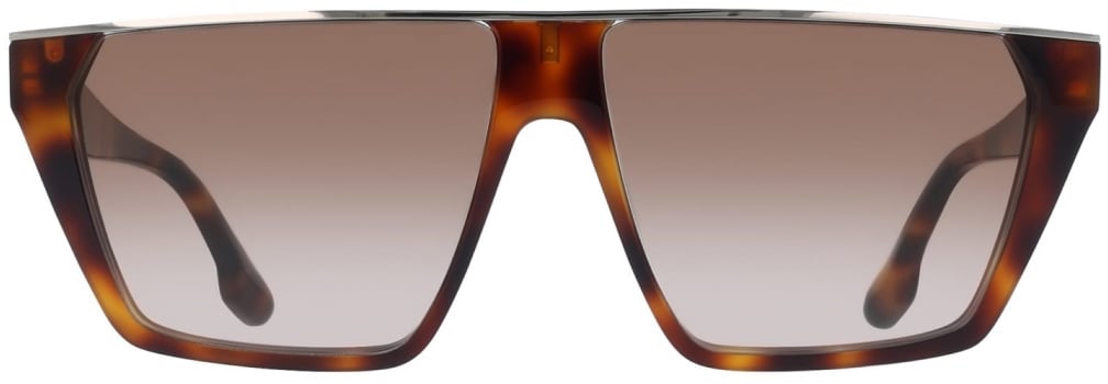 Victoria Beckham Vb683s Logo Sunglasses Bruin