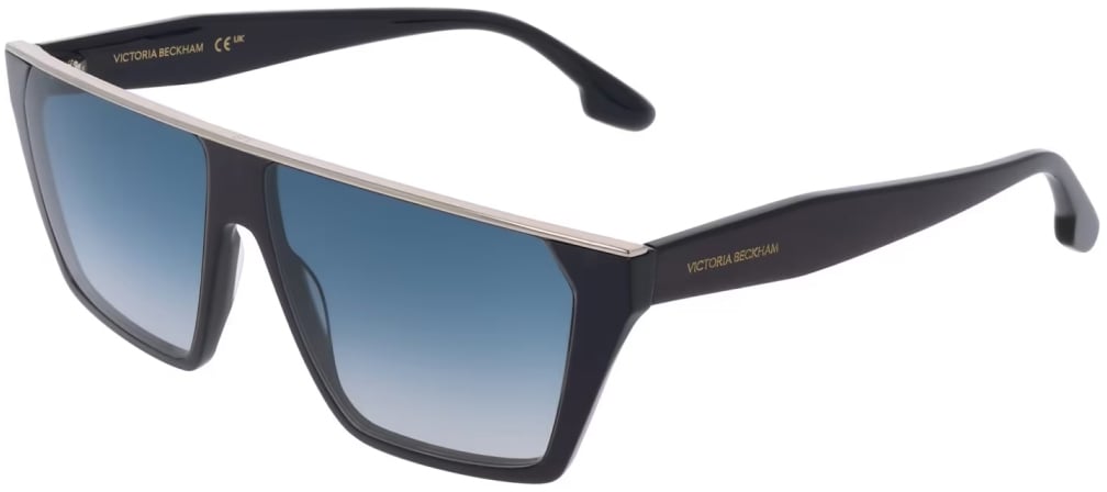 Victoria Beckham Vb683s Logo Sunglasses Zwart