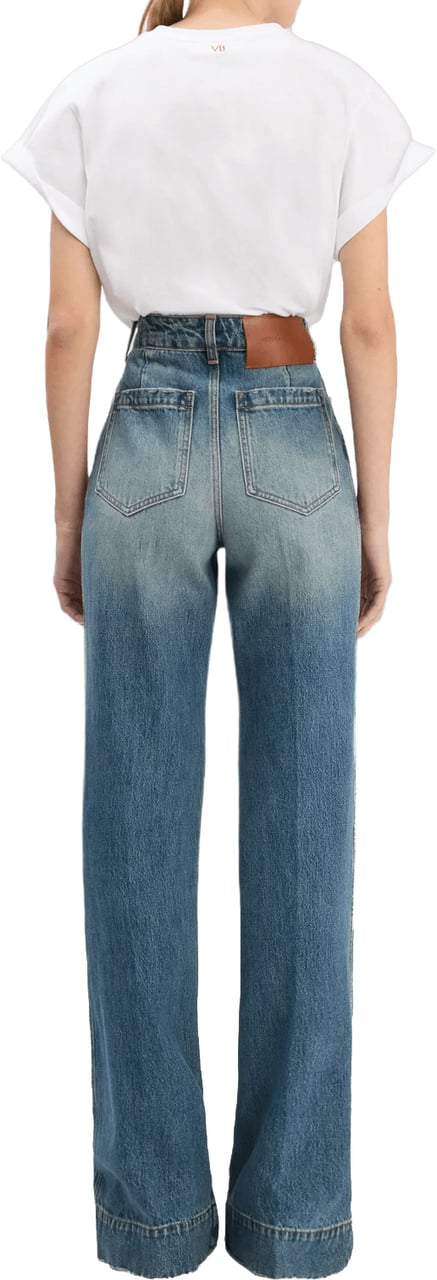 Victoria Beckham ALINA STRETCH JEANS Blauw