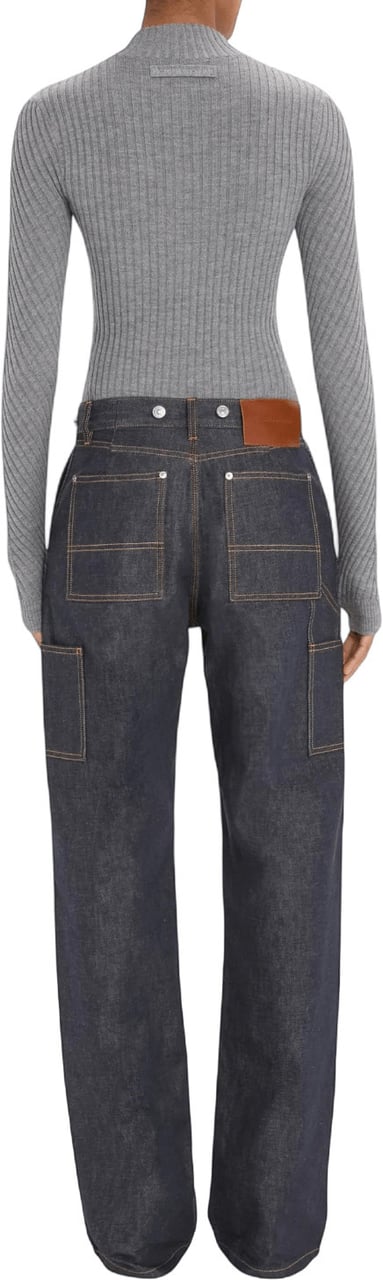 Victoria Beckham PANELLED JEANS Navy