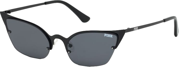 Victoria's Secret Black Metal Sunglasses Zwart
