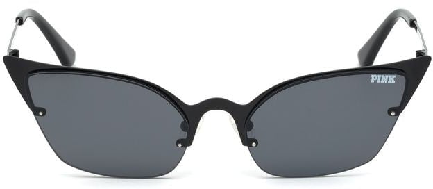 Victoria's Secret Black Metal Sunglasses Zwart