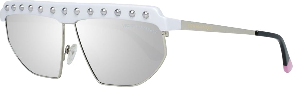 Victoria's Secret White Metal Sunglasses Wit