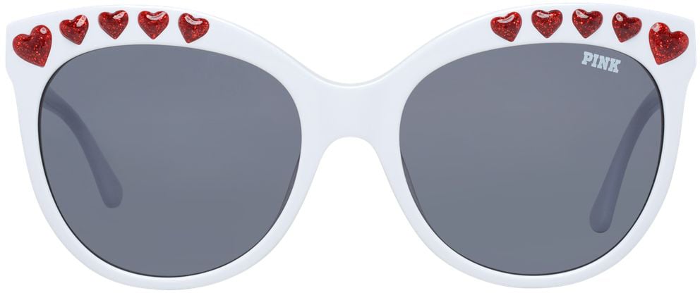 Victoria's Secret White Plastic Sunglasses Wit