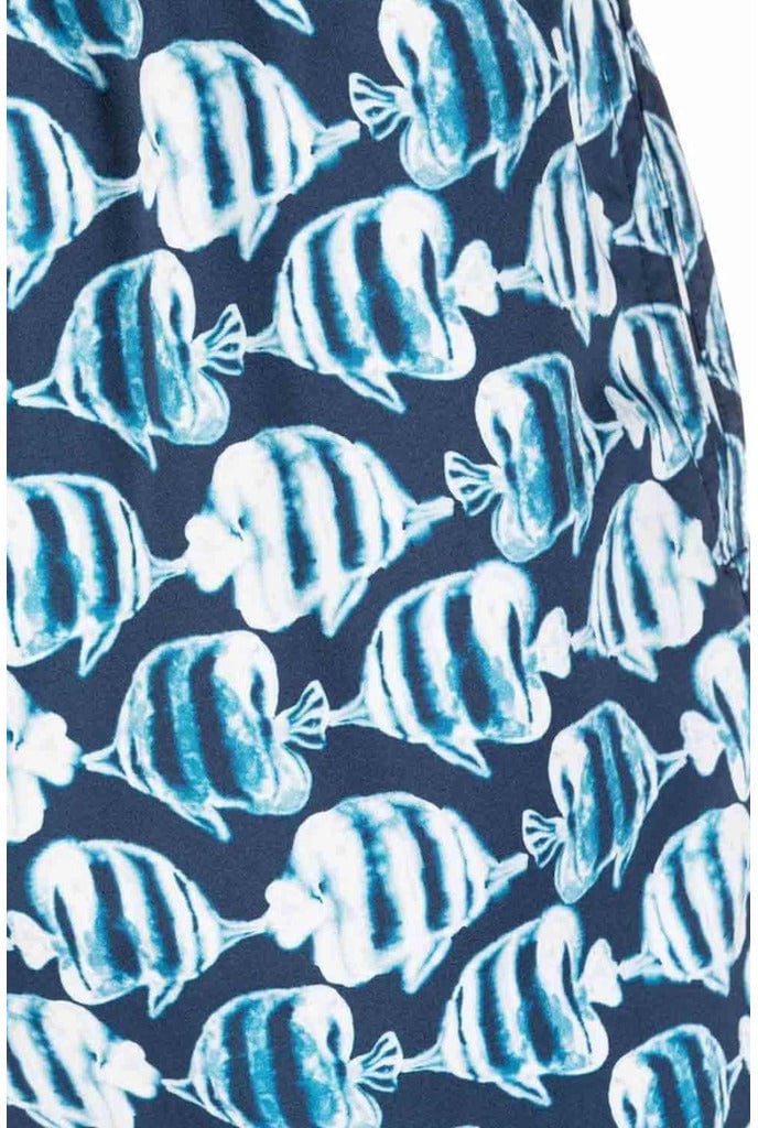 Vilebrequin Swim Shorts Sea Fish Blauw