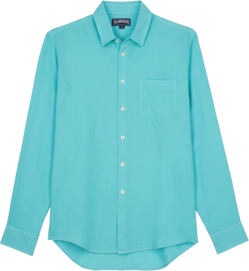 Vilebrequin Shirts Turquoise Blauw