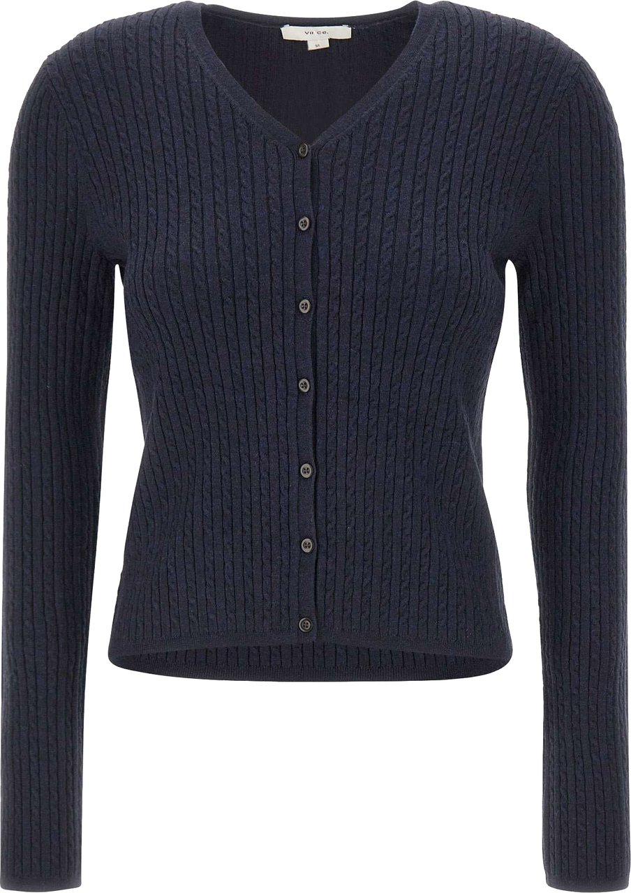 Vince Sweaters Blue Navy