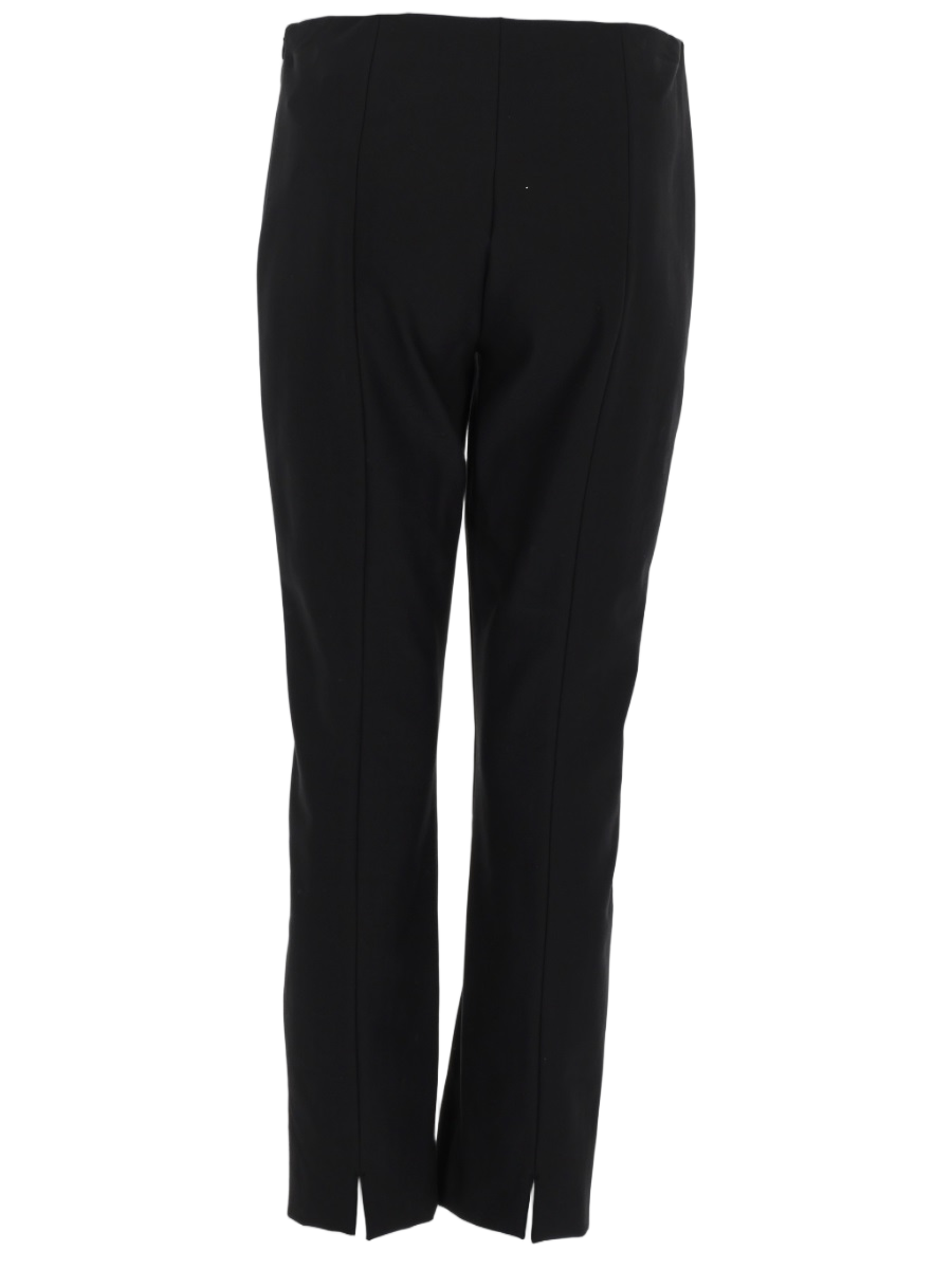Vince Tailored Straight-Leg Pants with Minimalist Design Zwart