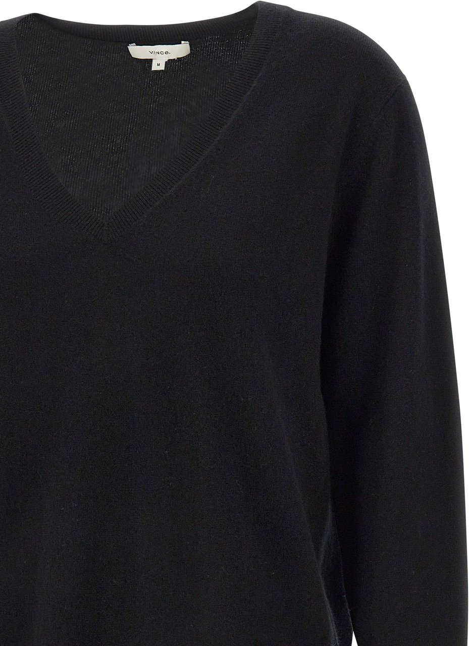 Vince Sweaters Black Zwart