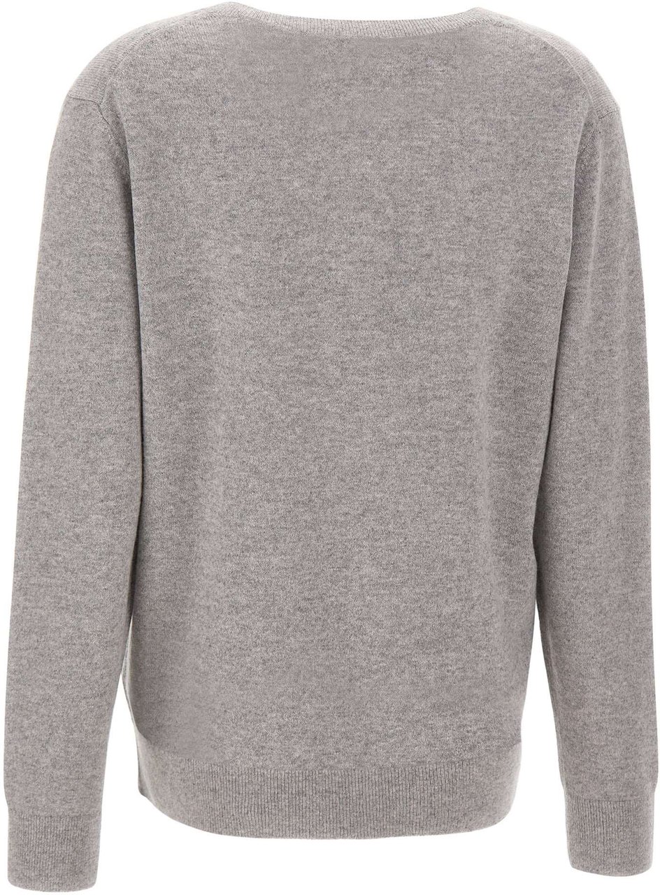 Vince Sweaters Grey Lichtgrijs