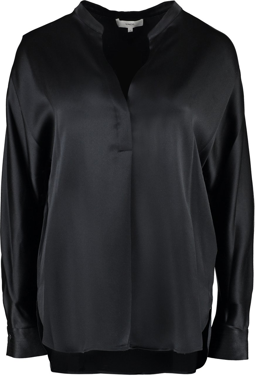 Vince Silk blouse Zwart