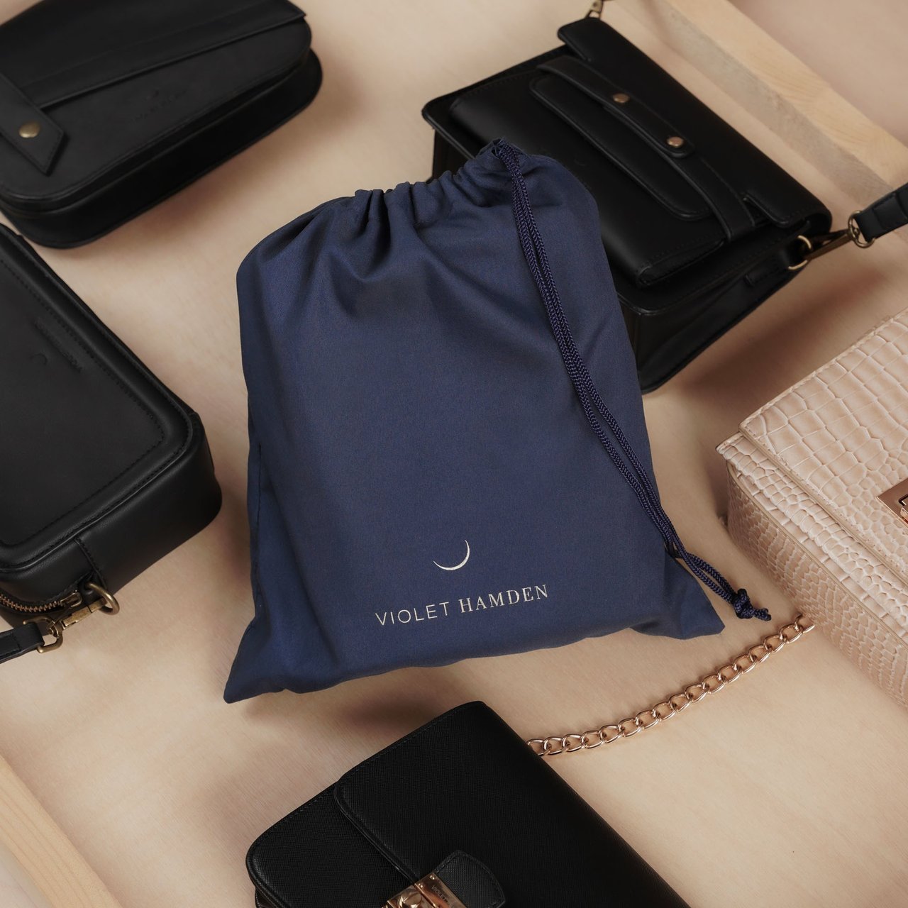 Violet Hamden Essential Bag - Tas - Zwart Zwart
