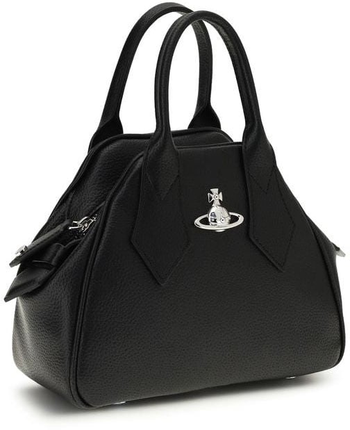 Vivienne Westwood Vivienne Westwood Black Calf Leather Bos Taurus Handbag Zwart