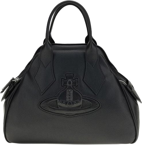 Vivienne Westwood Vivienne Westwood Black Polyurethane Handbag Zwart
