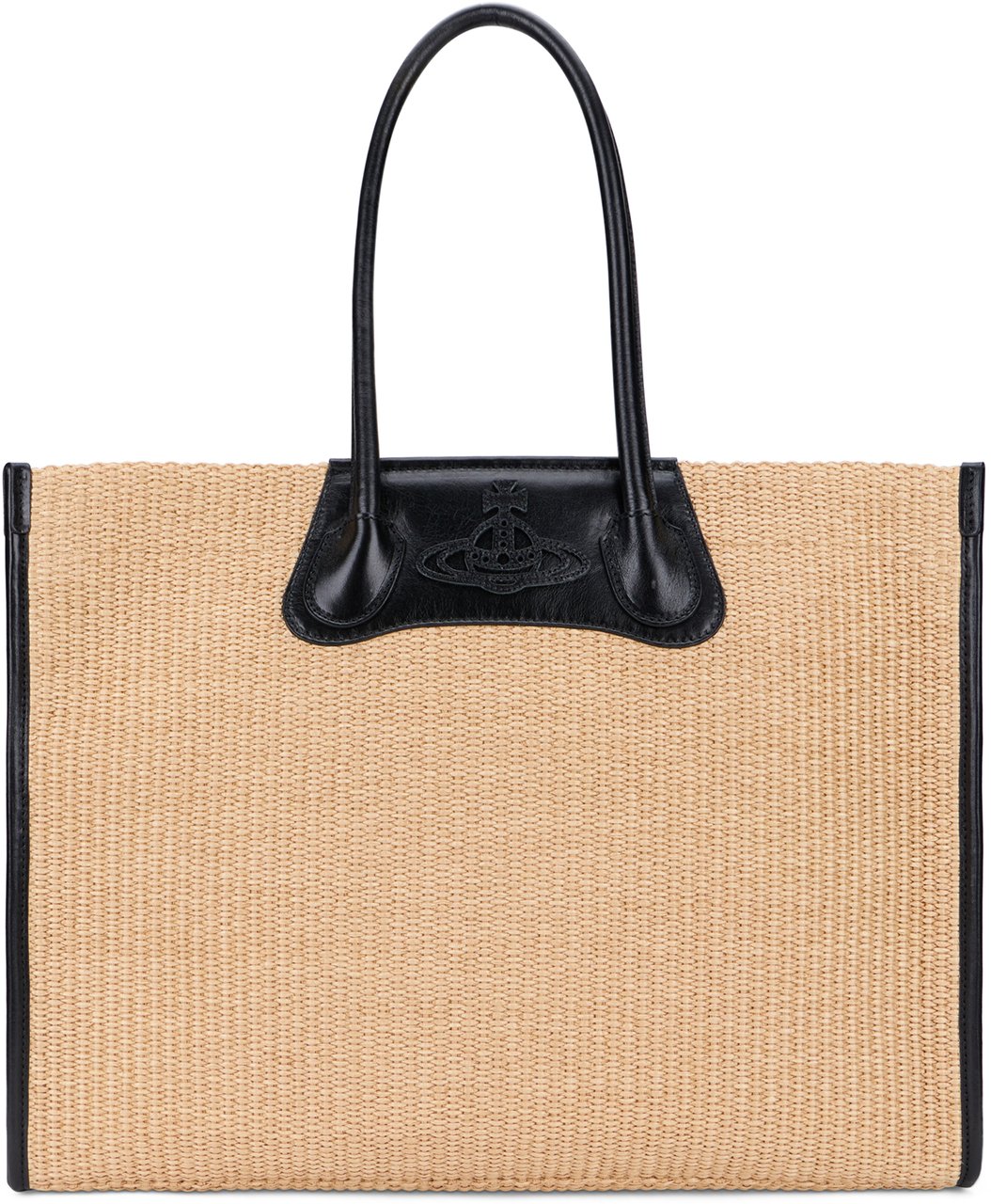 Vivienne Westwood Tote bag Troy woven Beige