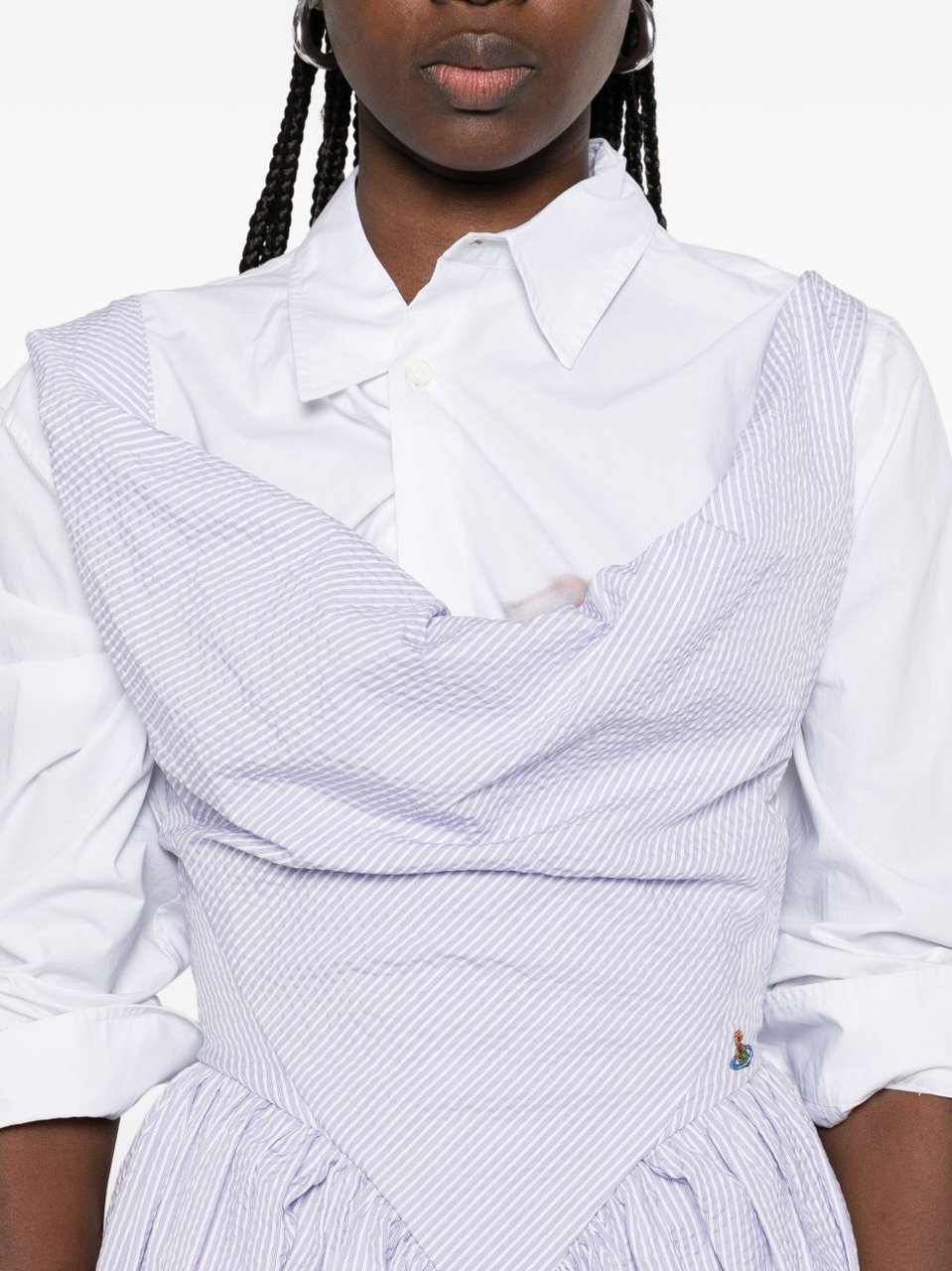 Vivienne Westwood Dresses White/Blue Wit