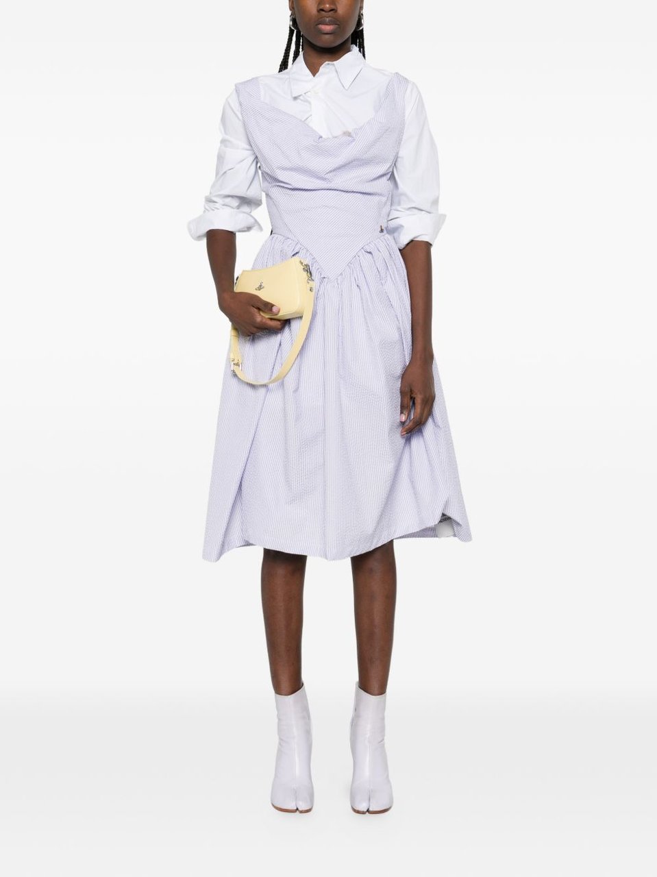 Vivienne Westwood Dresses White/Blue Wit