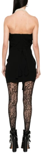 Vivienne Westwood Susana Mini Dress Black Zwart