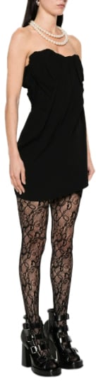 Vivienne Westwood Susana Mini Dress Black Zwart