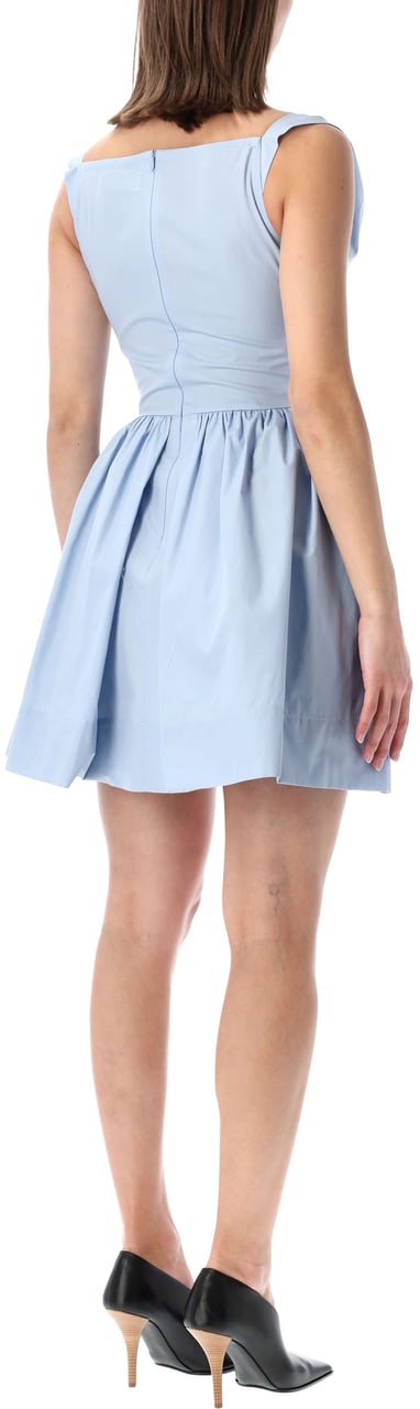 Vivienne Westwood Mini Sunday Dress Blu Blauw