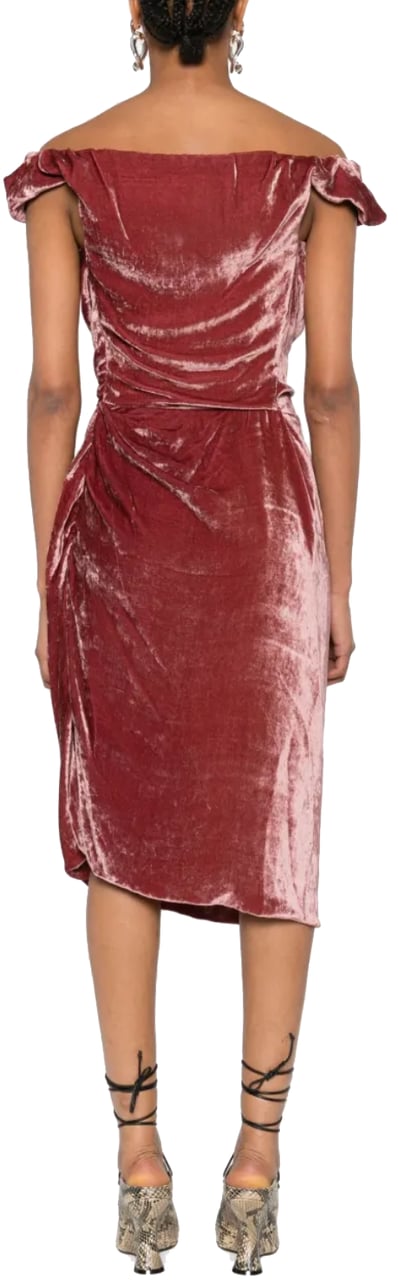 Vivienne Westwood Ginnie Amber Dress Peony Roze