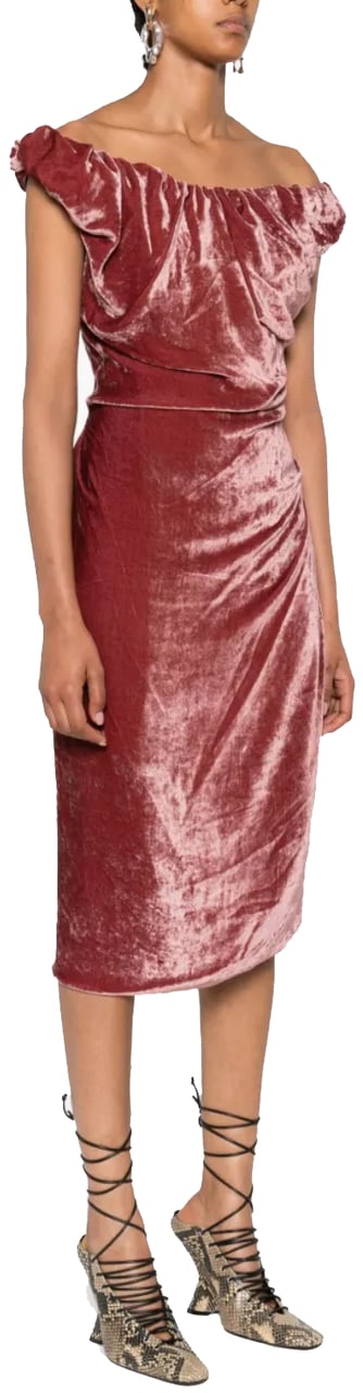 Vivienne Westwood Ginnie Amber Dress Peony Roze