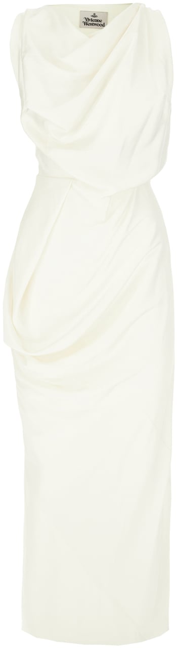 Vivienne Westwood Vivienne Westwood White polyester dress Wit