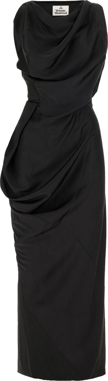 Vivienne Westwood Black polyester dress Zwart