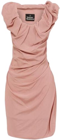 Vivienne Westwood Ginnie Amber Mini Dress Roze