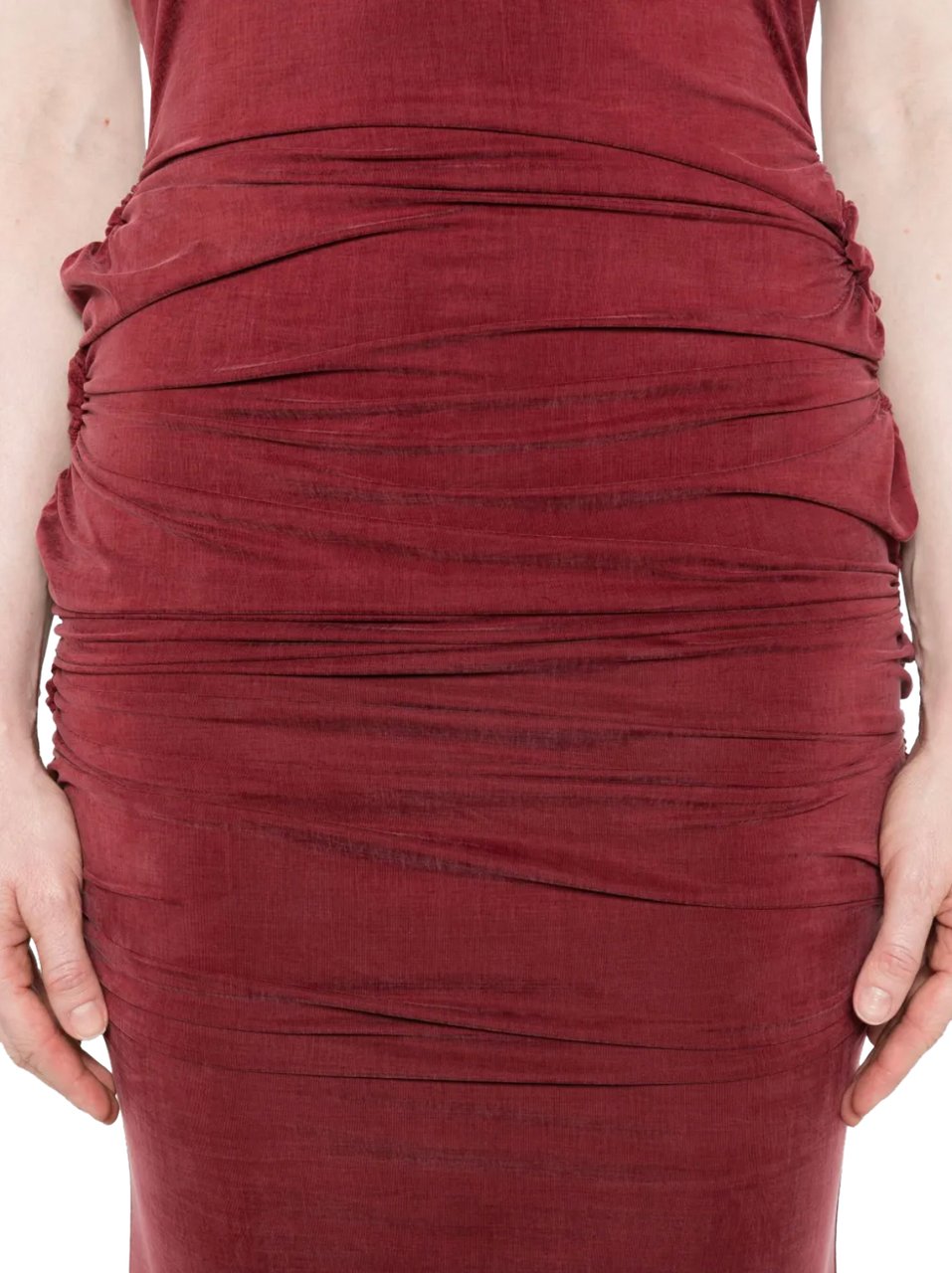 Vivienne Westwood Liz Jersey Dress Brick Rood