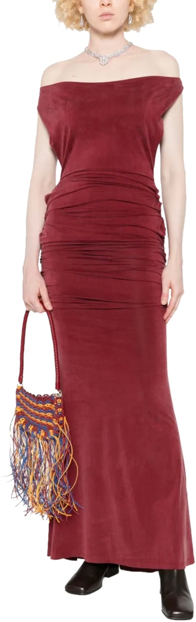 Vivienne Westwood Liz Jersey Dress Brick Rood