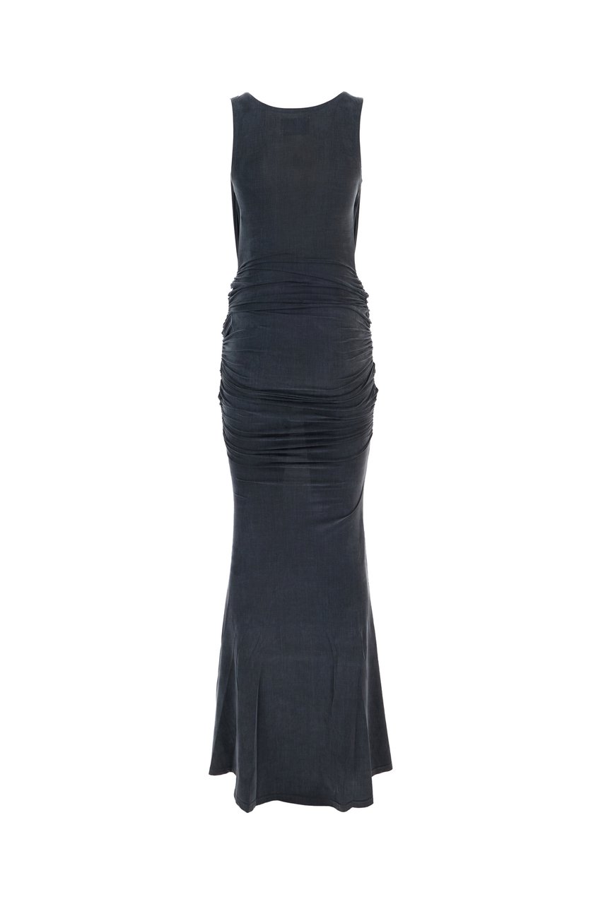 Vivienne Westwood Vivienne Westwood Black stretch cupro dress Zwart