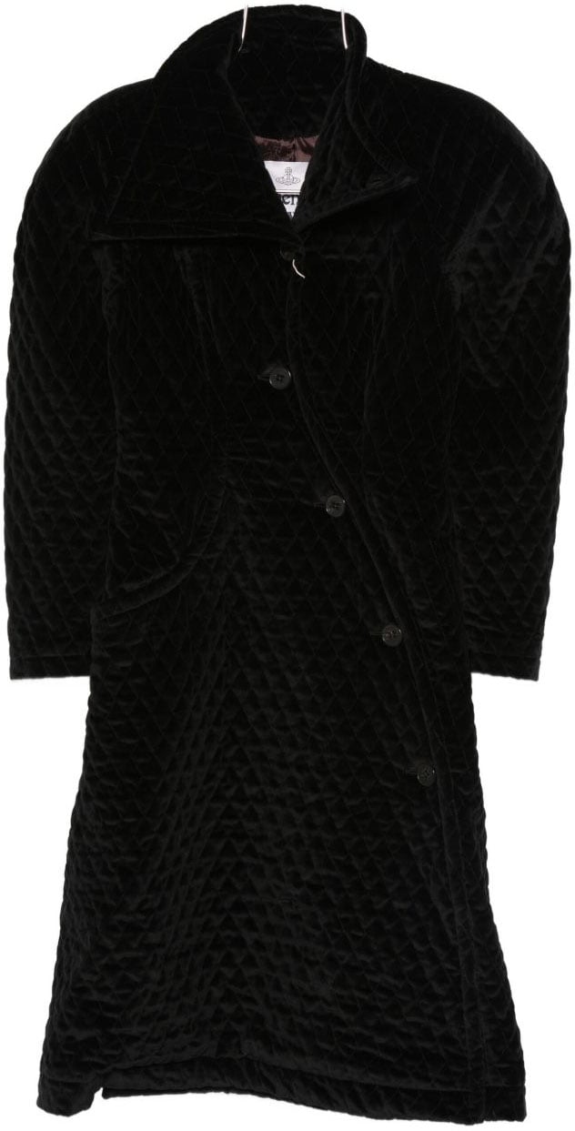 Vivienne Westwood Coats Black Zwart