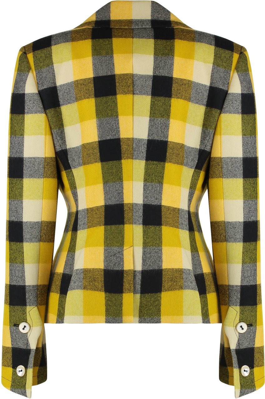 Vivienne Westwood Georgia jacket in wool Geel