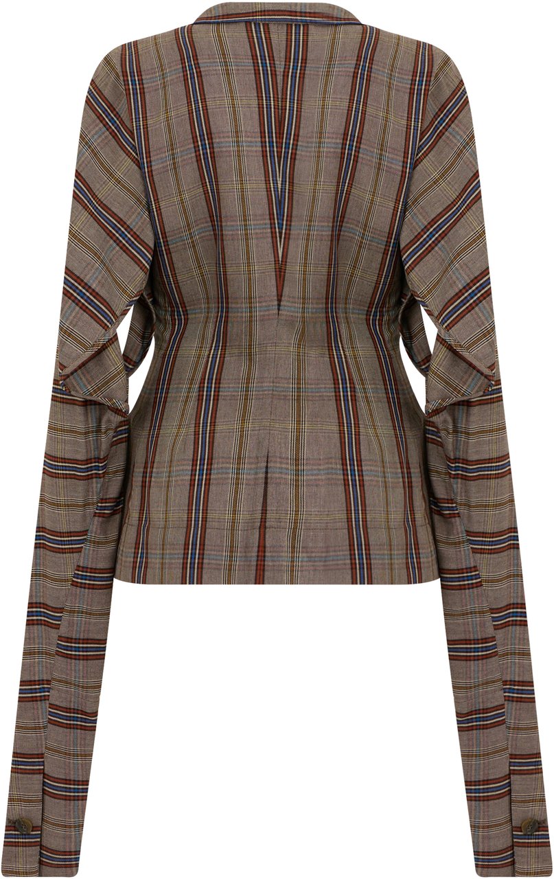 Vivienne Westwood Checkered blazer Divers