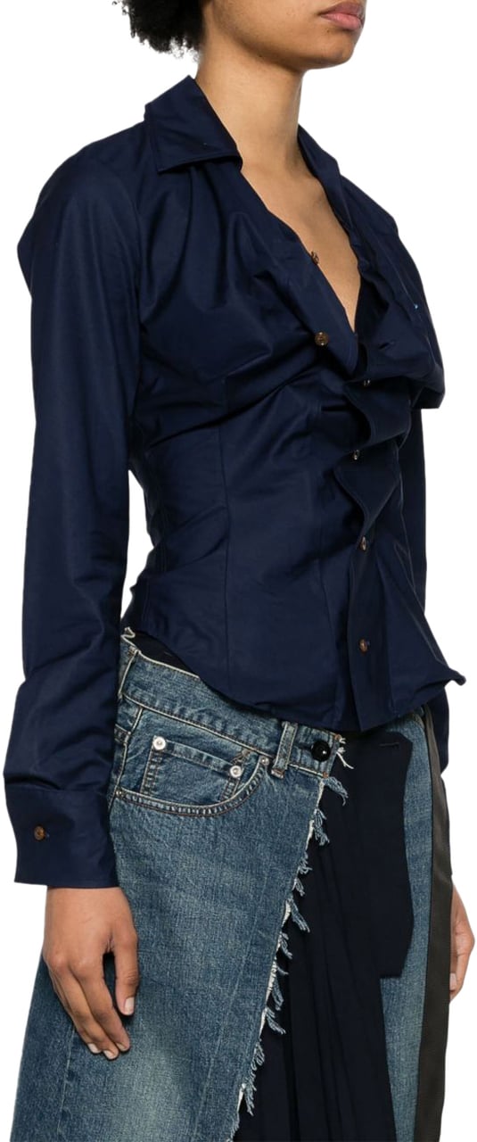 Vivienne Westwood Top Blue Blauw