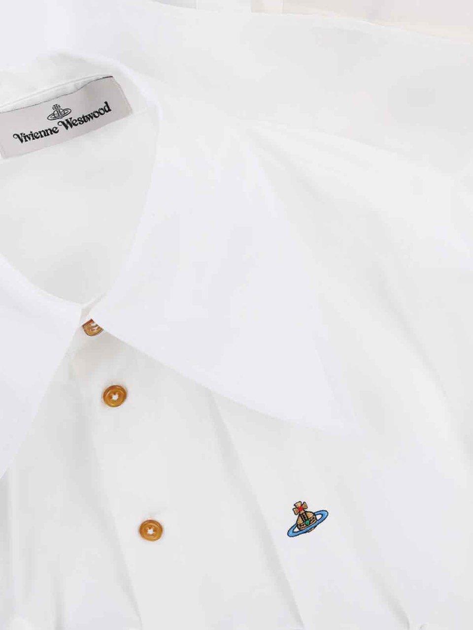 Vivienne Westwood "W Violin" Shirt – White Neutraal