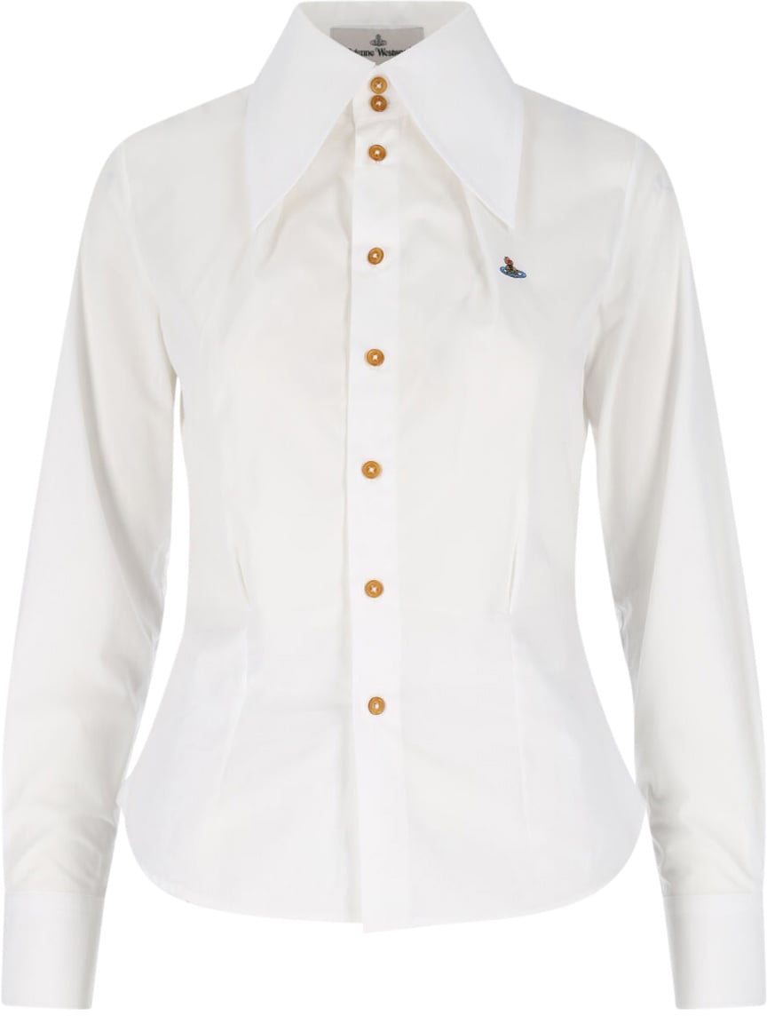 Vivienne Westwood "W Violin" Shirt – White Neutraal