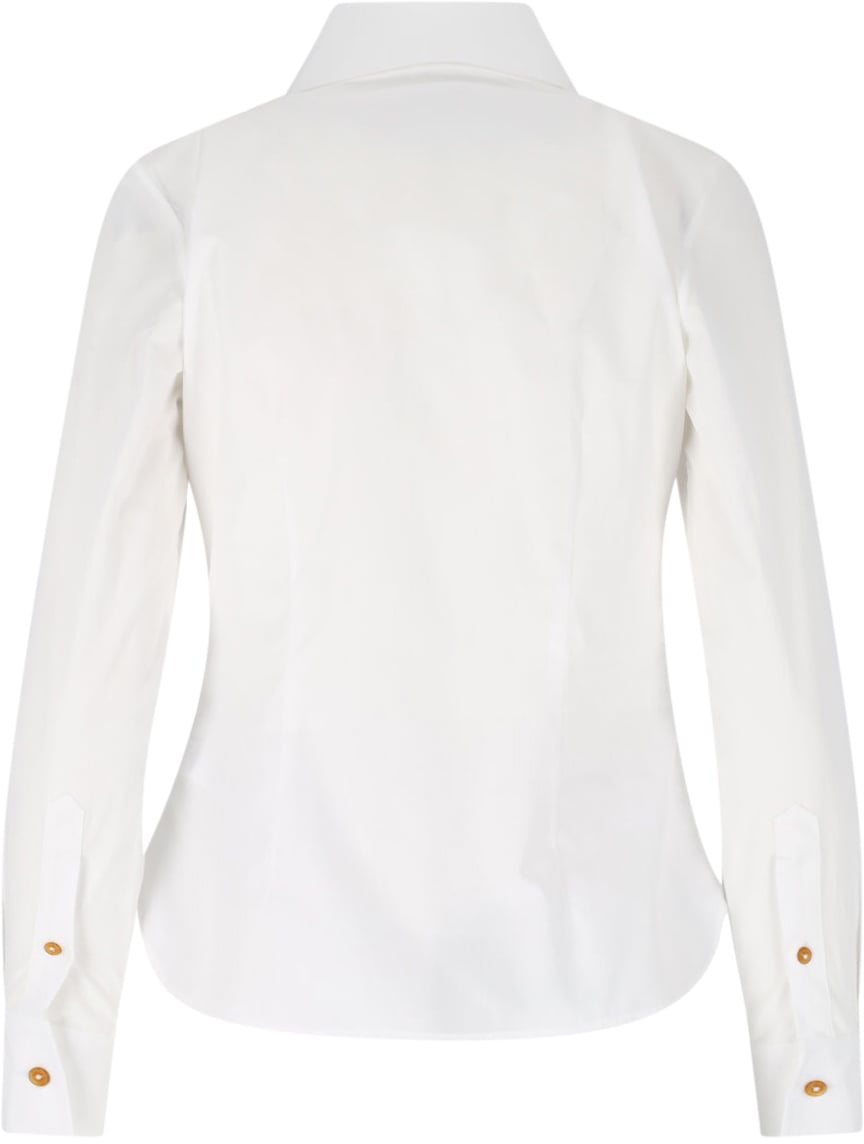 Vivienne Westwood "W Violin" Shirt – White Neutraal
