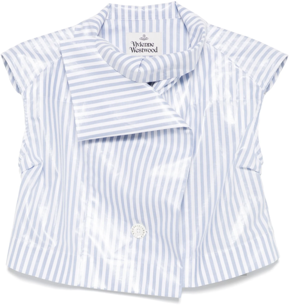 Vivienne Westwood Honor Shirt White/blue Wit