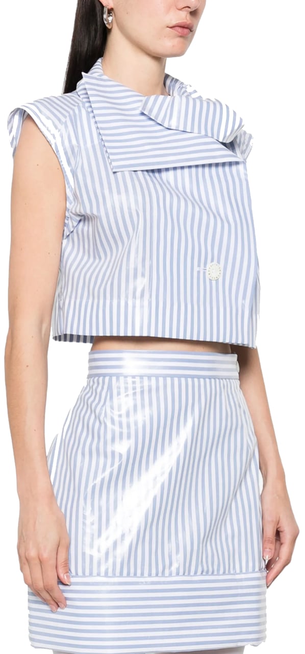 Vivienne Westwood Honor Shirt White/blue Wit