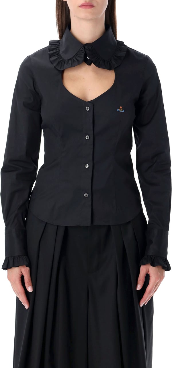 Vivienne Westwood Shrunken Shirt Nero Zwart