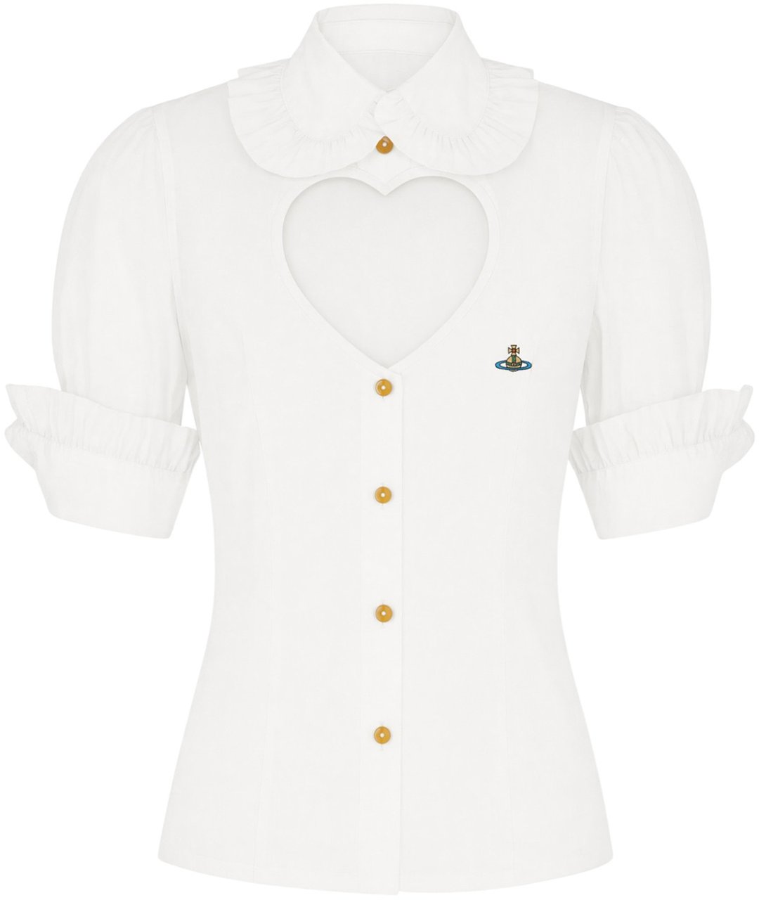 Vivienne Westwood White cotton blouse Wit