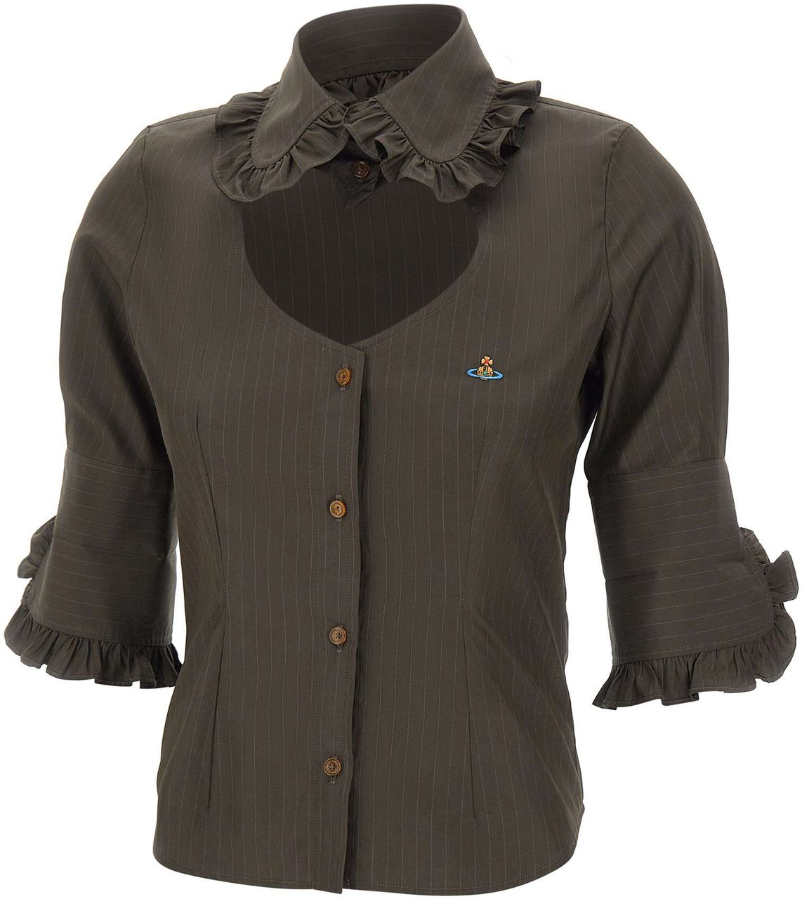 Vivienne Westwood Shirts Brown Bruin