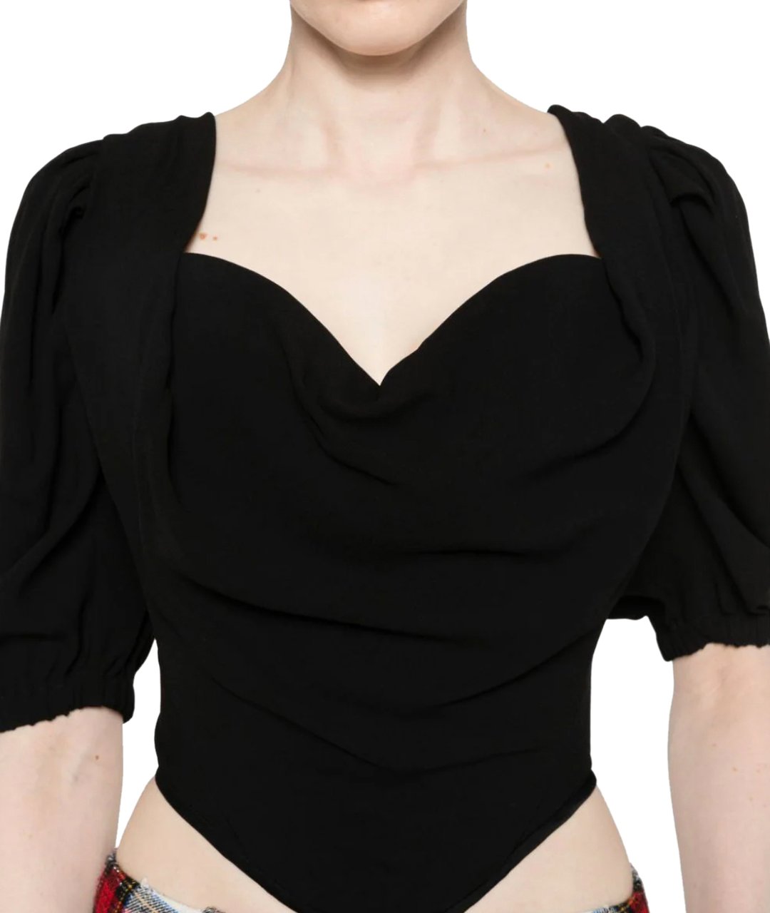 Vivienne Westwood Sunday Corset Top Black Zwart