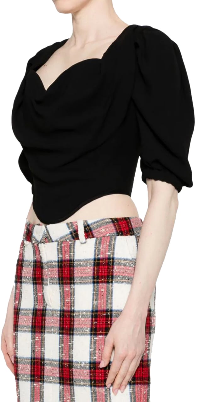 Vivienne Westwood Sunday Corset Top Black Zwart