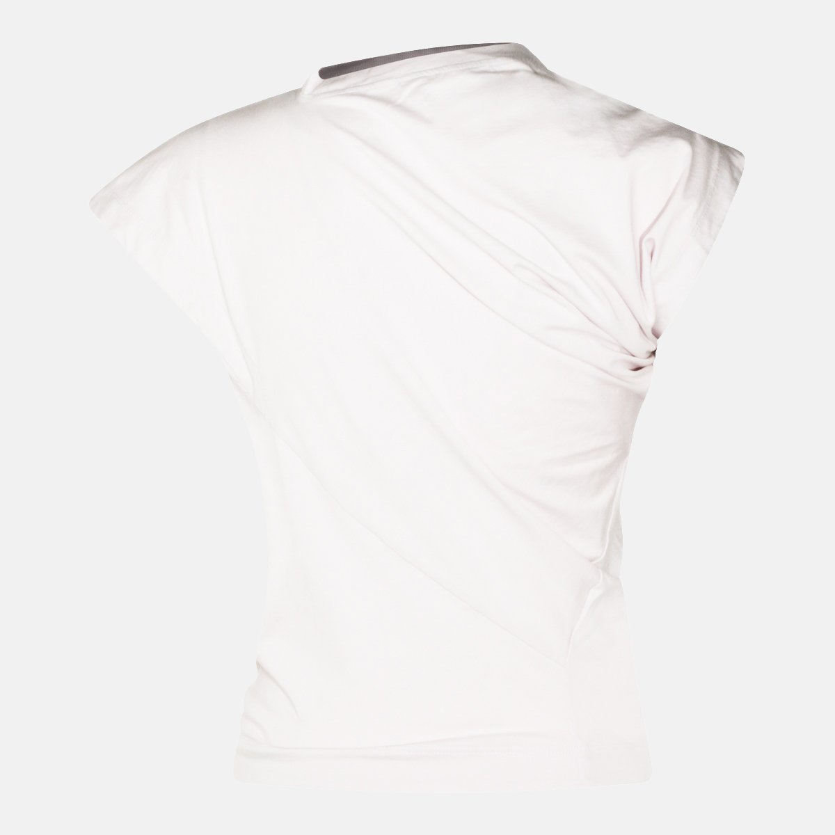 Vivienne Westwood Asymmetrical Short-Sleeved Top With Subtle Ruching Wit